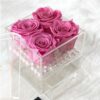 Four Forever pink Roses - Flowerwali
