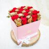 Pastel Pink Box Bouquet - Flowerwali